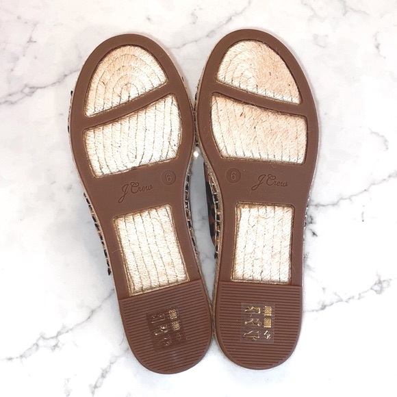 NWOB J.Crew Women’s Leopard Twisted Knot Espadrille Sandals (6) - Picture 5 of 5